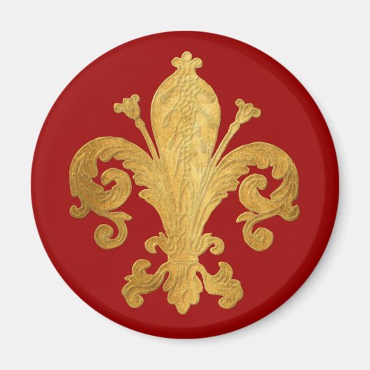 Aimant Fleur de lis (Devant)