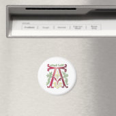 Aimant Fleur de lis A Monogramme (In Situ (Lave-vaisselle))