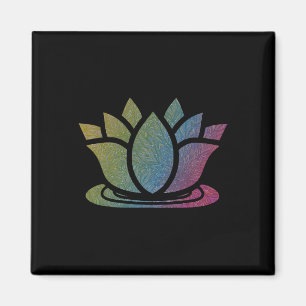 Aimant Fleur de Lotus Yoga Méditation Namaste Cadeau Mign