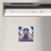 Aimant Fleur de lune d'Anime (In Situ (Lave-vaisselle))