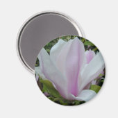 Aimant fleur de magnolia (Recto/Verso)