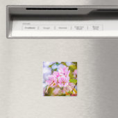Aimant Fleur de pomme rose (In Situ (Lave-vaisselle))