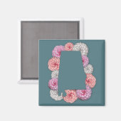 Aimant Fleur d'État de l'Alabama (Recto/Verso)