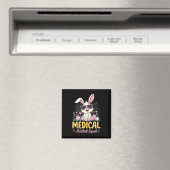 Aimant Fleur d'oreille de lapin Médicale rétro (In Situ (Lave-vaisselle))