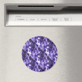 Aimant Fleur en violet... (In Situ (Lave-vaisselle))
