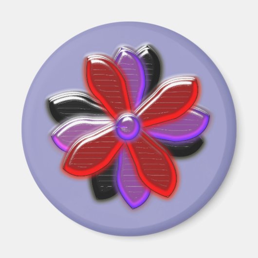 Aimant Fleur Faisant Brillant (Devant)