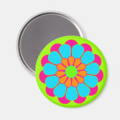 Aimant Fleur Funky Power Bloom III (Recto/Verso)