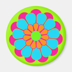 Aimant Fleur Funky Power Bloom III