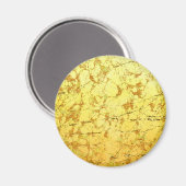Aimant Fleur jaune (Recto/Verso)