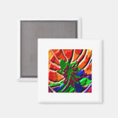 Aimant Fleur Lotus - Guérison électrique (Recto/Verso)