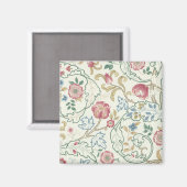 Aimant Fleur, Motif Floral, William Morris (Recto/Verso)