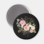 Aimant fleur printanière (Recto/Verso)