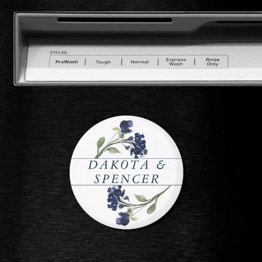 Aimant Fleur sauvage | Mariage classique de Jardin Bohème