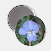 Aimant Fleur sauvage Oiseaux-Pied Violet IV sources therm (Recto/Verso)