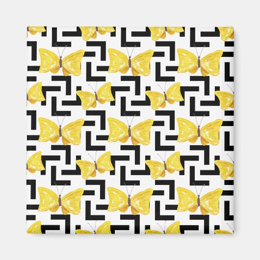 Aimant Fleur solaire (Devant)