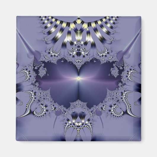Aimant Fleur violette (Devant)