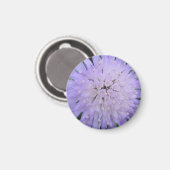 Aimant Fleur violette (Recto/Verso)