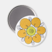 Aimant FleurA (Recto/Verso)