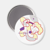 Aimant Fleurs (Recto/Verso)