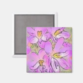 AIMANT FLEURS (Recto/Verso)