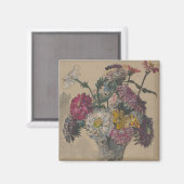 Aimant Fleurs | 1843 (Recto/Verso)