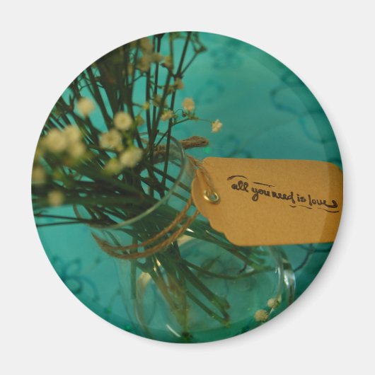 Aimant Fleurs aimantes 2 1/4 pouce (Devant)