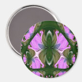 Aimant Fleurs Aliens....... (Recto/Verso)