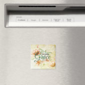 Aimant Fleurs Amazing Grace et libellule (In Situ (Lave-vaisselle))