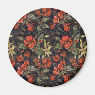 Aimant Fleurs anciennes d'Alexandra Cook aka Linandara