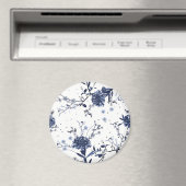 Aimant Fleurs bleues (In Situ (Lave-vaisselle))