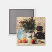 Aimant Fleurs, Café et Fruit de Vincent van Gogh (Recto/Verso)