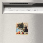 Aimant Fleurs, Café et Fruit de Vincent van Gogh (In Situ (Lave-vaisselle))