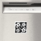 Aimant Fleurs carrés (In Situ (Lave-vaisselle))