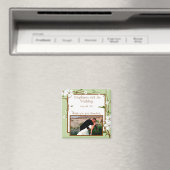 Aimant Fleurs de bois de chien magnétique de 2 po x 2 po (In Situ (Lave-vaisselle))