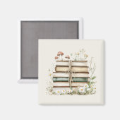 Aimant Fleurs de Fleurs Livres Anciens (Recto/Verso)