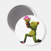 Aimant Fleurs de grenouille (Recto/Verso)