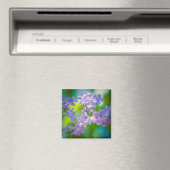 Aimant Fleurs de lilas violettes (In Situ (Lave-vaisselle))