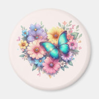 Fleurs de marguerite avec un beau papillon