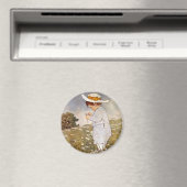 Aimant Fleurs de marguerites de cueillette d'enfants anti (In Situ (Lave-vaisselle))