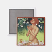 Aimant Fleurs de Mousse (Recto/Verso)