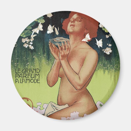 Aimant Fleurs de Mousse (Devant)