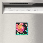 Aimant Fleurs de néon (In Situ (Lave-vaisselle))