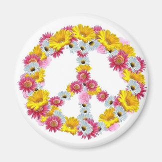 Aimant fleurs de paix