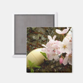 Aimant Fleurs de Pâques (Recto/Verso)