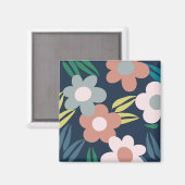 Aimant Fleurs de printemps (Recto/Verso)