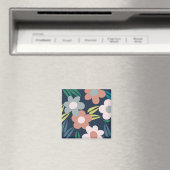 Aimant Fleurs de printemps (In Situ (Lave-vaisselle))