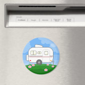 Aimant Fleurs de printemps (In Situ (Lave-vaisselle))