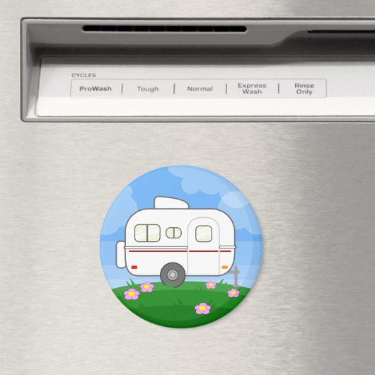 Aimant Fleurs de printemps (In Situ (Lave-vaisselle))