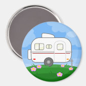 Aimant Fleurs de printemps (Recto/Verso)