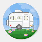 Aimant Fleurs de printemps (Devant)